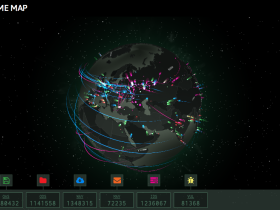 Kaart toont in real-time cyberaanvallen verspreid over de wereld