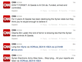 Syrische hackers breken in bij CNN